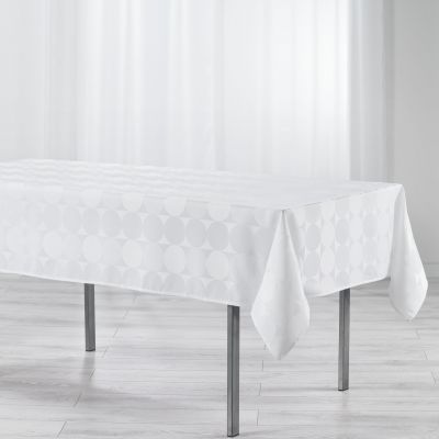 Nappe anti-tache - Rectangle - 140 x 300 cm - Jacquard - Comète
