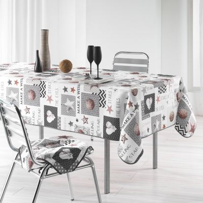 Nappe anti-tache - Rectangle - 150 x 240 cm - Starly - Différents coloris