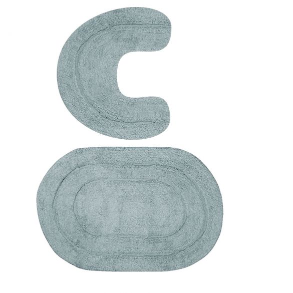 Lot de deux tapis salle de bain Lot de deux tapis salle de bain
