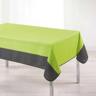 Nappe anti-tache - Rectangle - 150 x 240 cm - Garden bicolore - Différents coloris