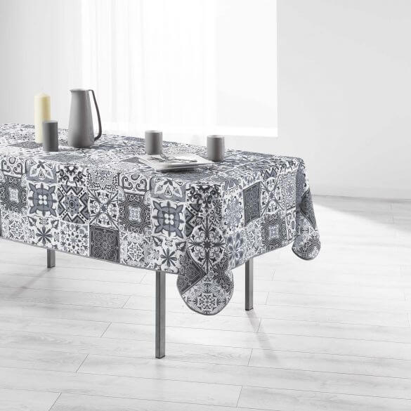 Nappe anti-tache - Rectangle - 150 x 240 cm - Persane, mosaïque