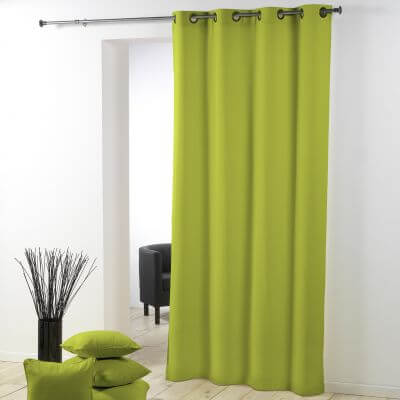 Rideau - Oeillets - 140 x 280 cm - Grande hauteur - Essentiel