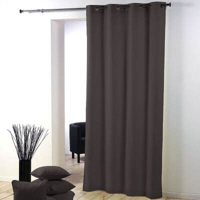 Rideau - Oeillets - 140 x 280 cm - Grande hauteur - Essentiel