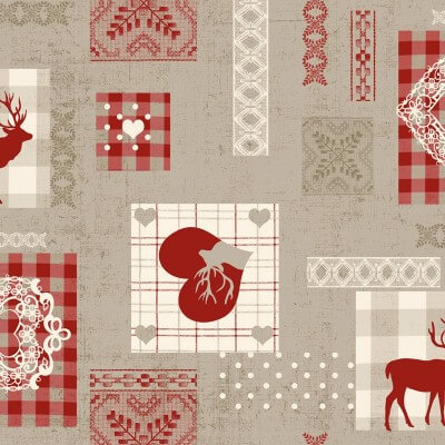 Toile cirée au mètre -...