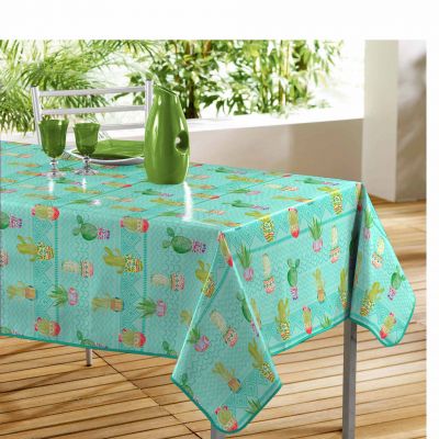 Nappe rectangle - Little cactus - 140 x 240 cm - PVC