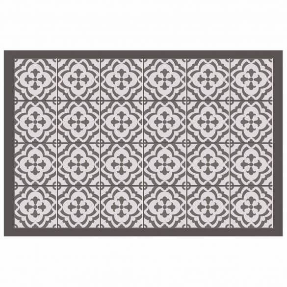 Tapis rectangle - Faïence et mosaïque - 50 x 75 cm - Vinyle Tapis rectangle - Faïence et mosaïque - 50 x 75 cm - Vinyle