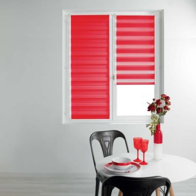 Store enrouleur - 60 x 180 cm - Jour / Nuit - Différents coloris