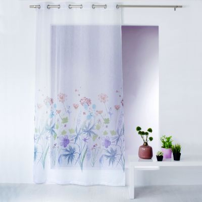 Panneau voile - Œillets - Fleurs de printemps - 140 x 240 cm