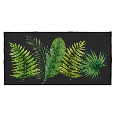 Tapis antidérapant - 50 x 120 cm - Tropical