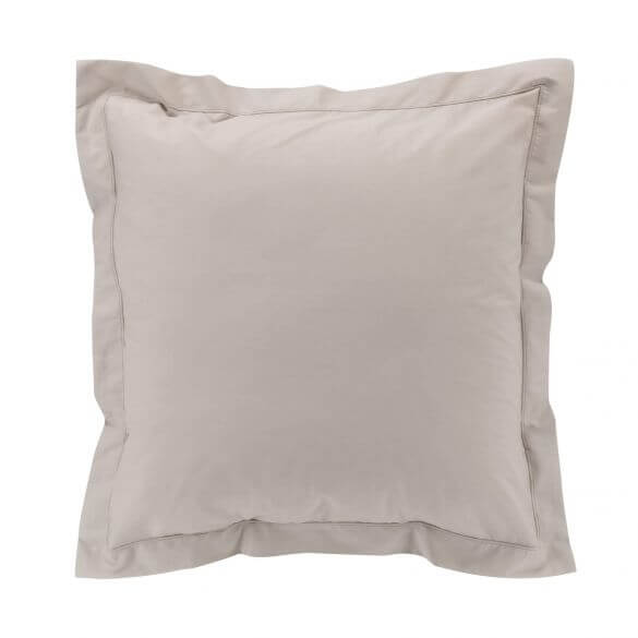 Taie d'oreiller carrée - 63 x 63 cm - Percale - 78 fils - Uni