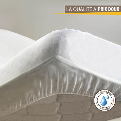 Protège-matelas - 180 x 200 cm - Éponge imperméable