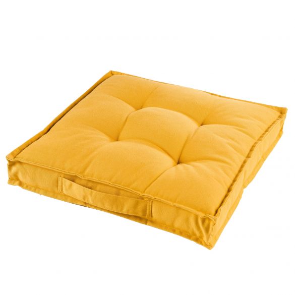 Coussin de sol garni - 40 x 40 cm x 4 cm - Paolo - Différents coloris Coussin de sol garni - 40 x 40 cm x 4 cm - Paolo - Différents coloris
