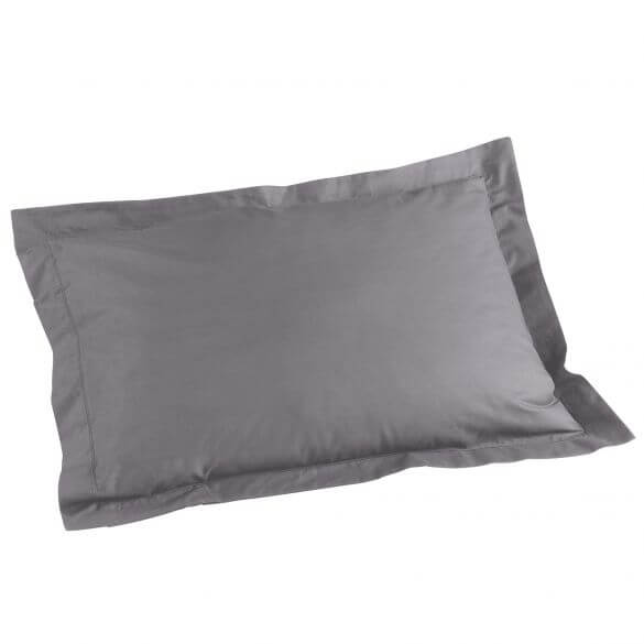 Taie d'oreiller rectangle - 50 x 70 cm - Point bourdon - 57 fils - Uni