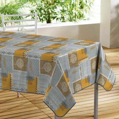 Nappe Toile Cirée Rectangle Brunch retro