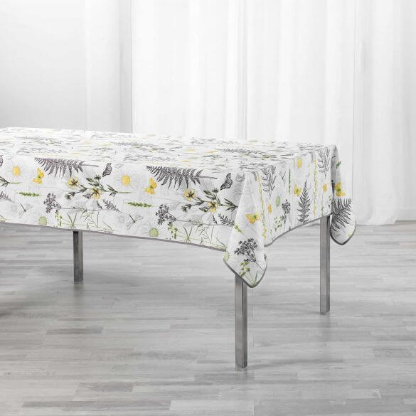 Nappe rectangulaire en polyester anti-tache Qualité pro - 180 x 300 cm