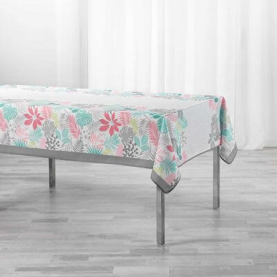 Nappe antitache rectangulaire - 150 x 200 cm - Feuillages colorés