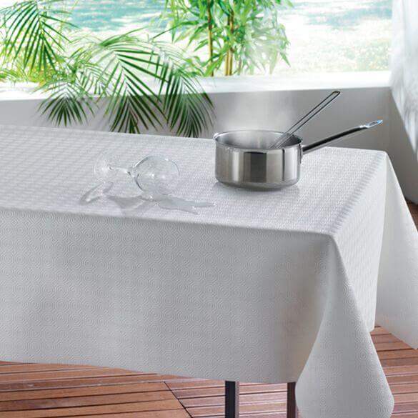 Nappe - Protège table- Rectangle - 140 x 190 cm - Blanc