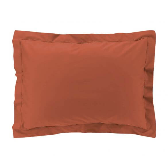 Taie d'oreiller rectangle - 50 x 70 cm - Percale - 78 fils - Uni
