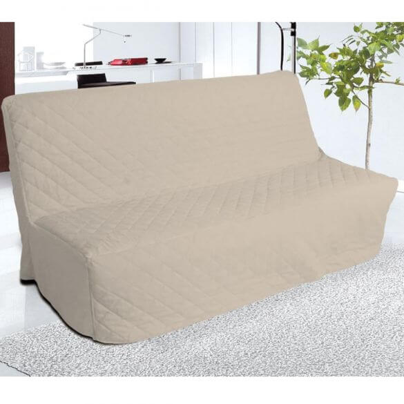 Housse matelassée pour canapé BZ - 120 à 200 x 140 cm - Différents coloris