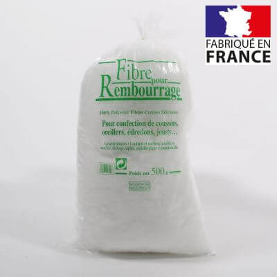 Sachet de fibre pour rembourrage