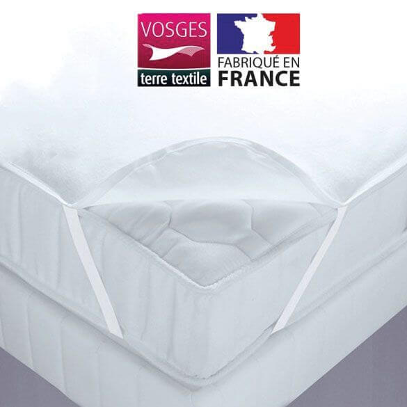 Alreya Protège Matelas Imperméable Lot de 2 | 90 x 200 cm | Housse  Protection Lit Adulte et Enfant | Alèse Respirante 90x200, Anti-Acarien