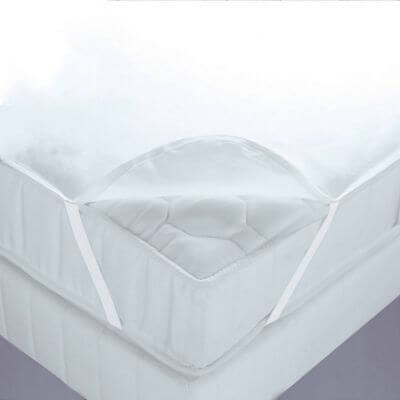 Alèse plate protège-matelas - 90 x 200 cm imperméable 100% coton - France