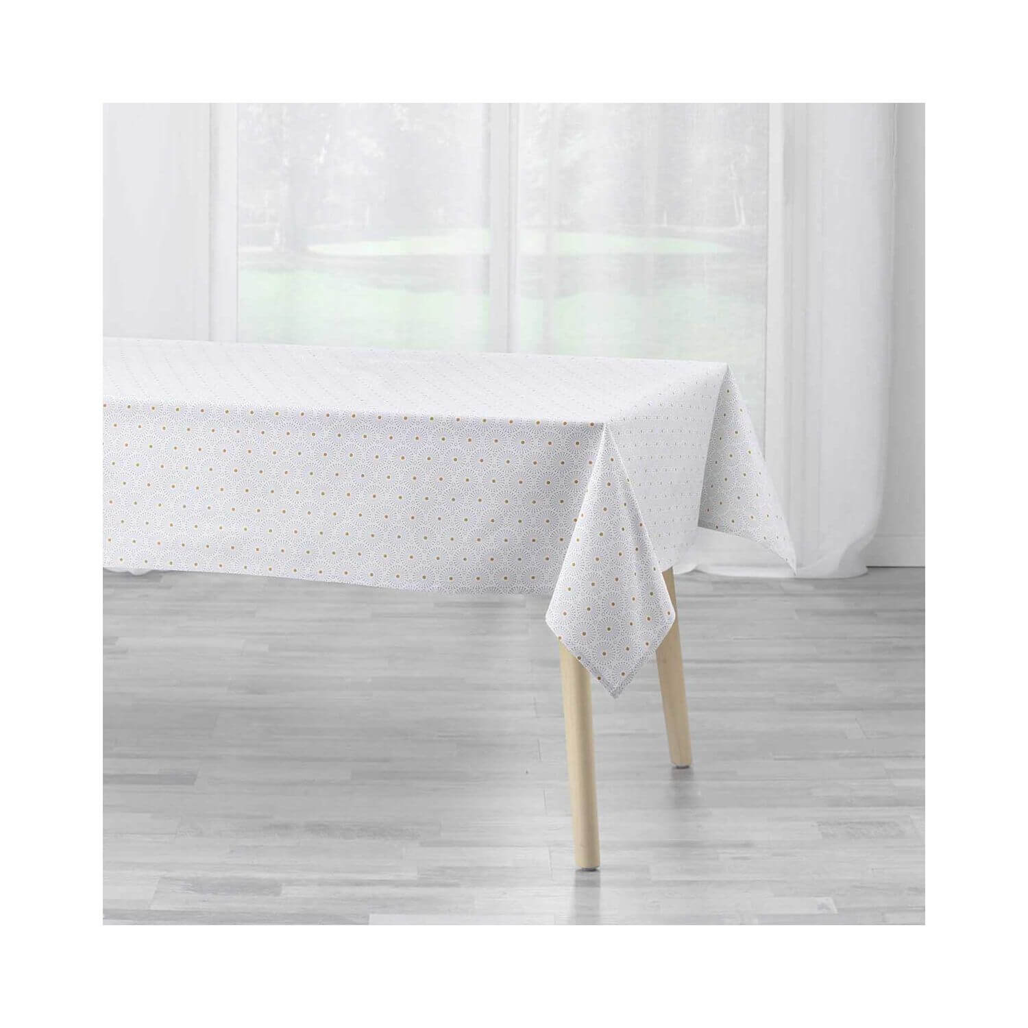 Nappe rectangulaire - 140 x 240 cm - Coton - Feux d'artifice