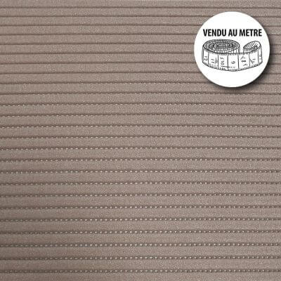 Tapis multi-usages - Vendu au mètre - Largeur 65 cm - Uni taupe