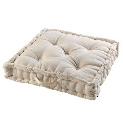 Coussin de sol garni - 55 x 55 cm x 10 cm - Uni
