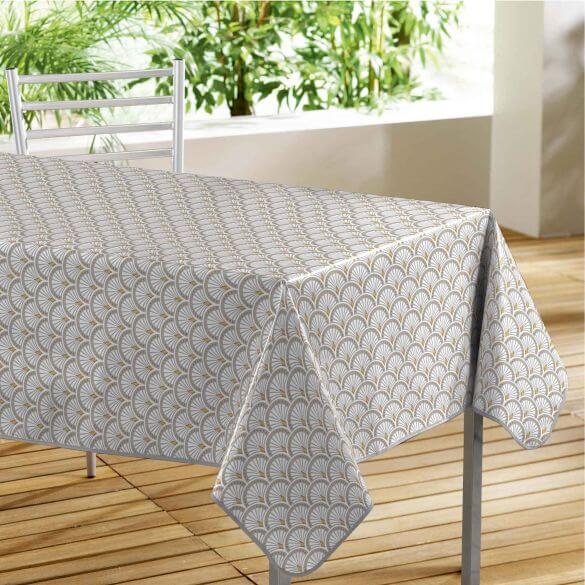 Nappe, toile cirée, rectangulaire, PVC, lavable, 140 x 200 cm