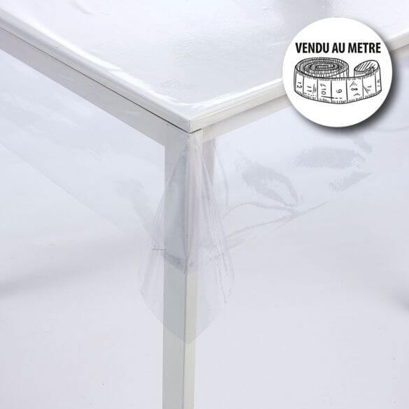 Nappe Transparente Au mètre - Largeur 140cm