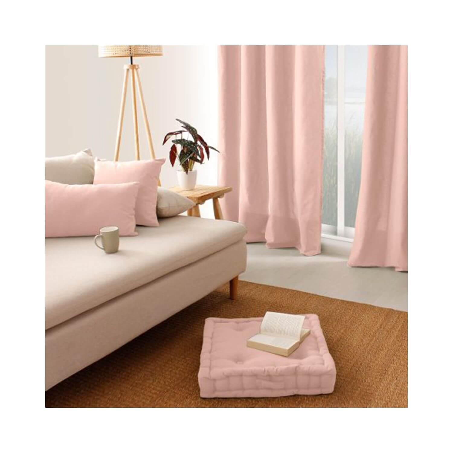 Coussin de sol garni - 50 x 50 cm - 100 % coton - Picture 40 of 99