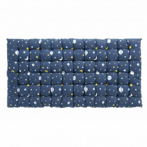 Matelas de sol - 60 x 120 cm - Planète, lune et étoiles