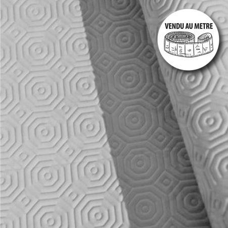 Protège Table Bulgomme - Nappe Ronde 135 cm - Blanc