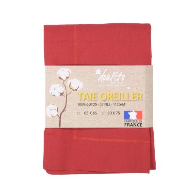 Taie d'oreiller Doulito - 50x75 cm - Made in France - Coton