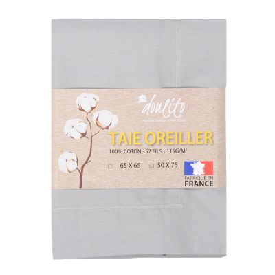 Taie d'oreiller Doulito - 50x75 cm - Made in France - Coton