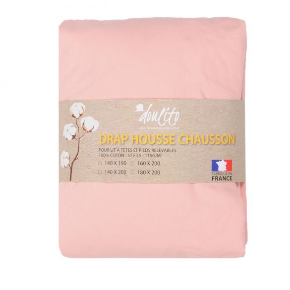 Drap housse lit electrique Doulito - 140x190 cm - Made in France - Coton Drap housse lit electrique Doulito - 140x190 cm - Made in France - Coton