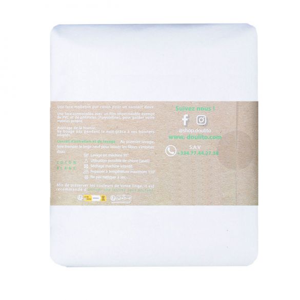 Protège matelas imperméable Doulito 140x190 cm France