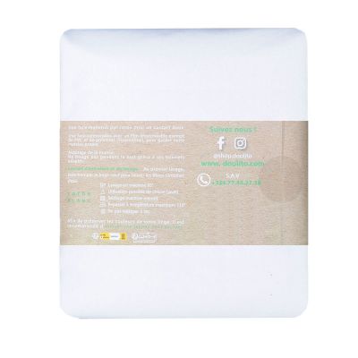 Protège matelas imperméable lit electrique Doulito - 180x200 cm - Made inFrance - Coton