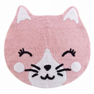 Tapis enfant en forme de Chaton- 90 cm