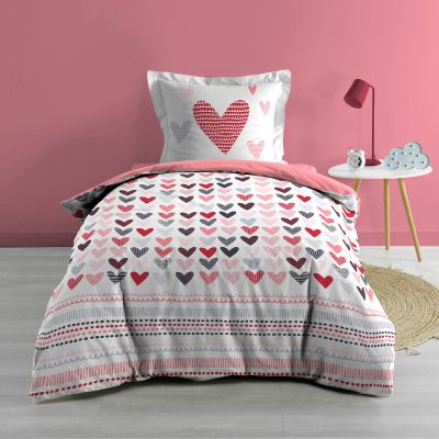 Housse Couette 135x200 Pelle Enfant 3d Imprimée Microfibre Parures