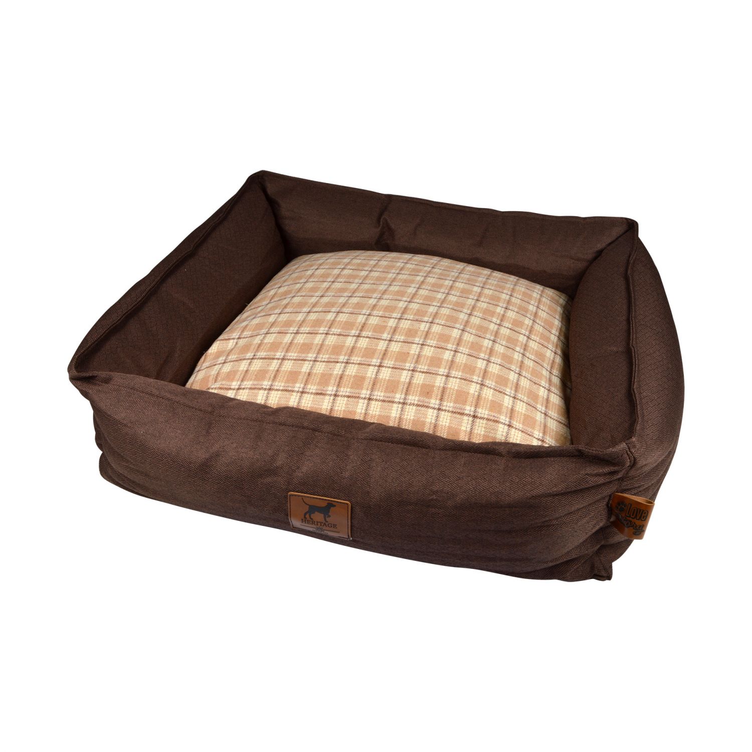 Panier rectangle pour chien - 65 x 60 cm