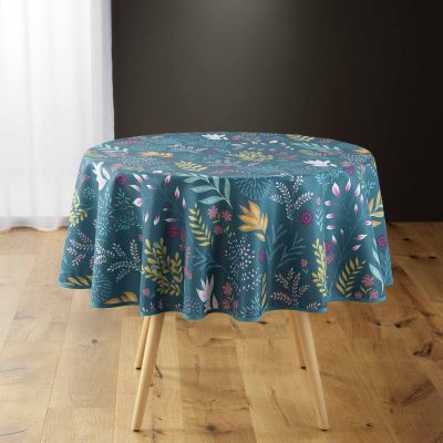 Nappe antitache ronde - Diamètre 180 cm - Bucolique