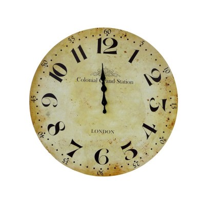 Horloge - Diam 45 cm - Bois...