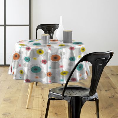 Nappe ronde transparente Transparent 160 cm