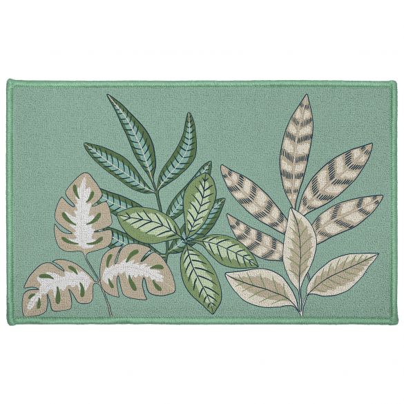 Tapis antidérapant - 50x80cm - Feuillage Tapis antidérapant - 50x80cm - Feuillage