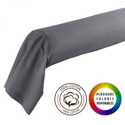 Drap plat uni - 240 x 300 cm - 100% coton - 57 fils