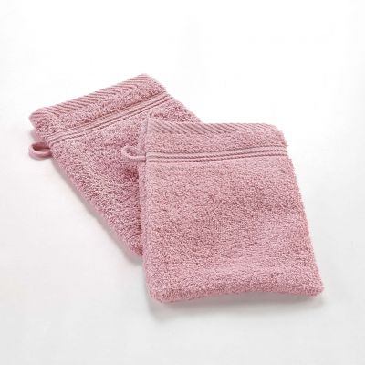 2 Gants de toilette 15x21 cm - 500g/cm² 