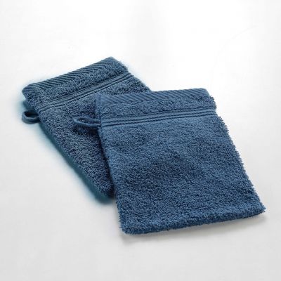 2 Gants de toilette 15x21 cm - 500g/cm² 