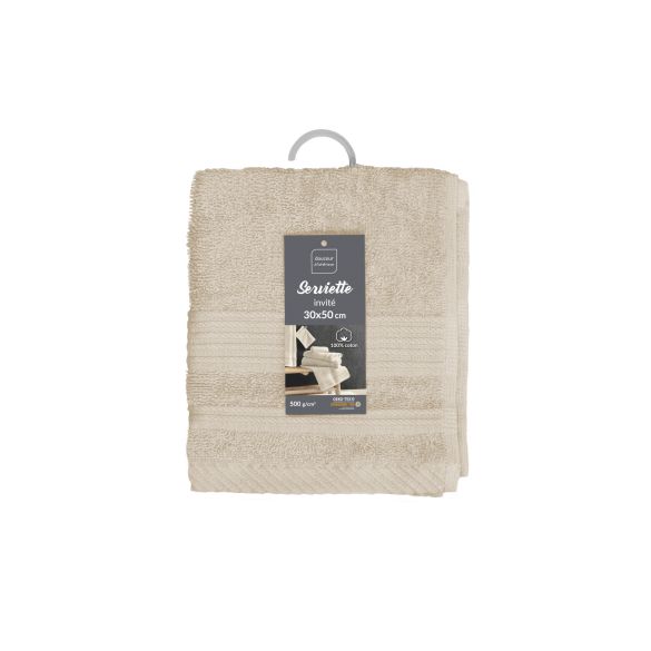 Serviette invité 30x50 cm - 500g/m² 